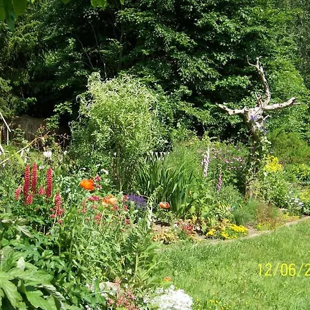 Gartentraum, Feuergrill, Kids-spielwelt, 4raeume Apartman Hartenstein